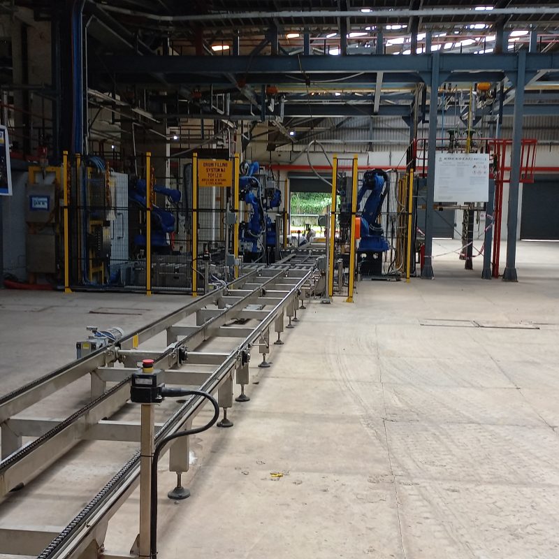 Industrial drum filler