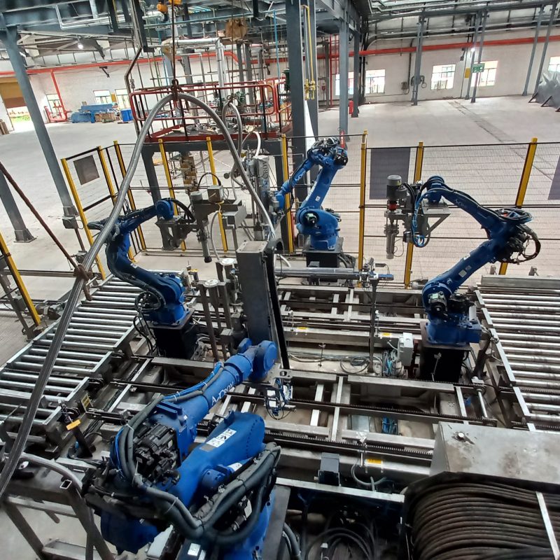 Robot drum filler
