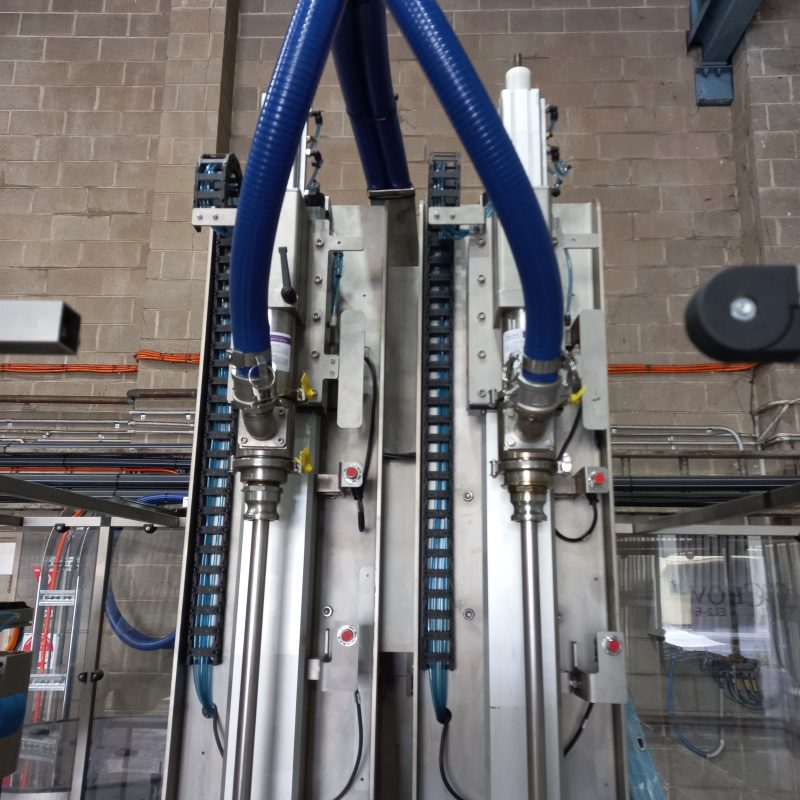 Automatic capping and sealing solution for fertilizer containers