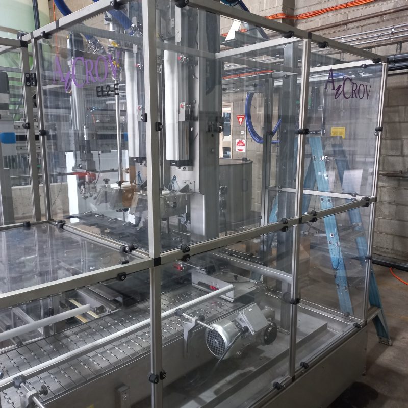 automatic filling machine for flammable fertilizer liquids