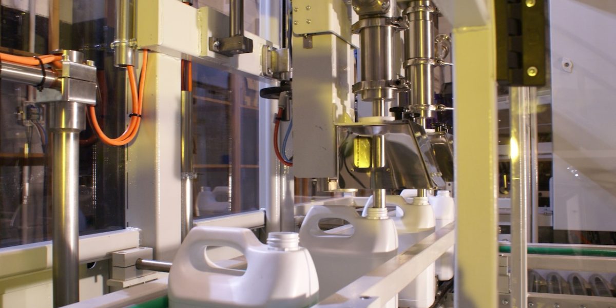Automatic Liquid Canister Bottle Drum Filler & Capping Monoblock El2 E Aicrov 1 De 84