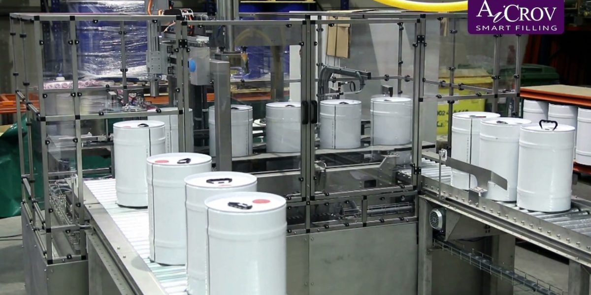 Automatic Liquid Canister Bottle Drum Filler & Capping Monoblock El2 E Aicrov 19 De 84