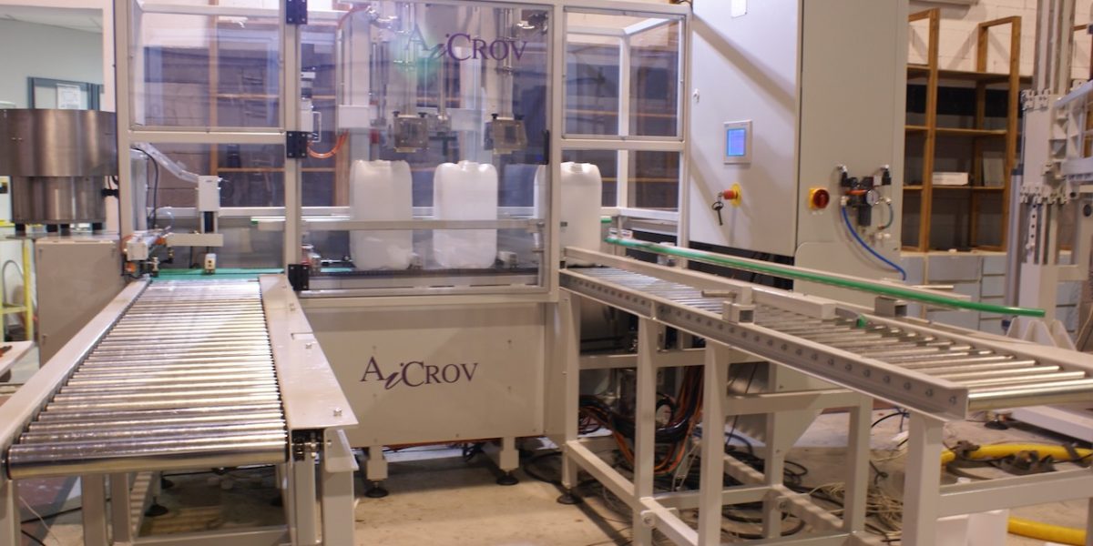Automatic Liquid Canister Bottle Drum Filler & Capping Monoblock El2 E Aicrov 3 De 84
