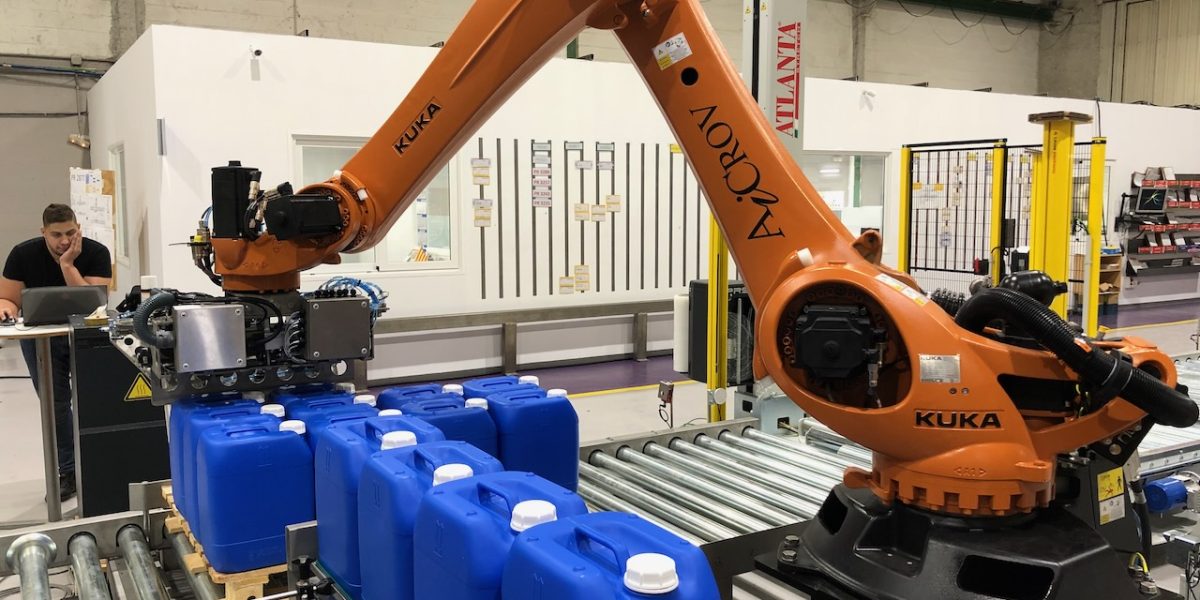 Automatic Liquid Canister Bottle Drum Filler & Capping Monoblock El2 E Aicrov 48 De 84