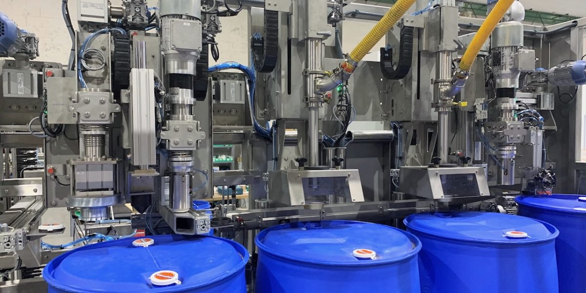 Automatic Liquid Drum barrel Filler El2 B Aicrov 77 De 95