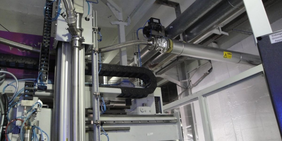 SP3 gantry axes and filling head