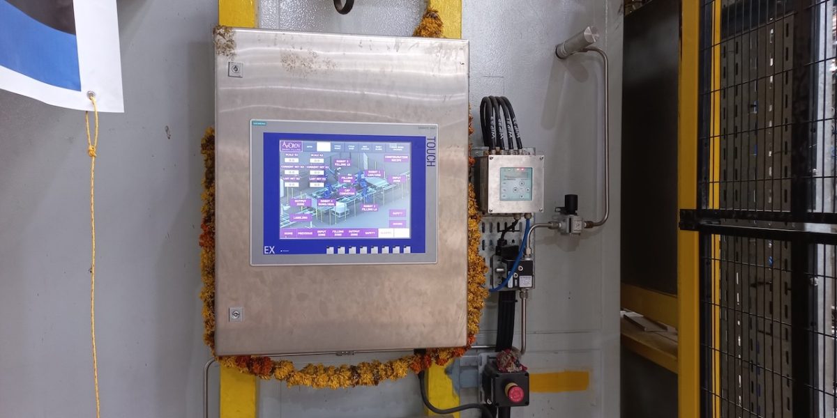 Automatic Liquid Filler Drum Tote On Pallet Rf 3 De 4