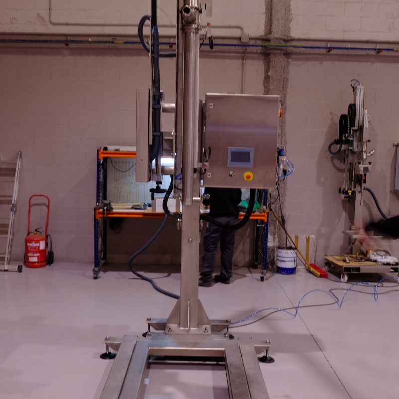 semi‑automatic IBC filler for food packaging lines