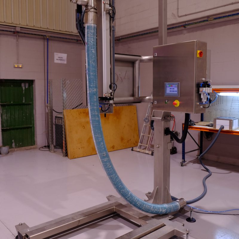 IBC filling system for food industry