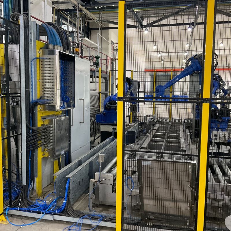 Turnkey drum filling line for oil production