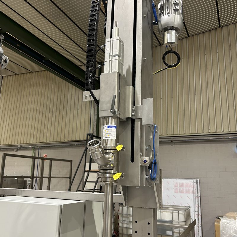 liquid Filling line for jerrycans, canisters and pails
