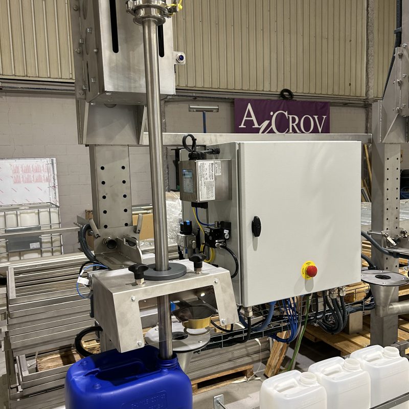 Semi-automatic filling and capping system