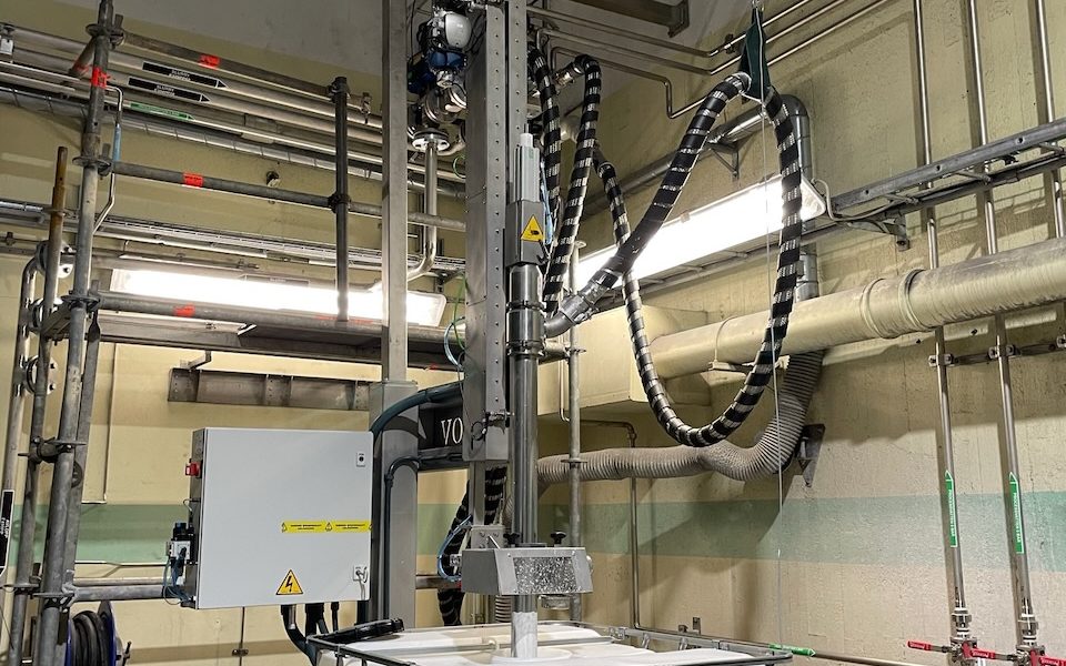 Semi Automatic Liquid Filler Ibc Tote On Pallet Lsc 3 De 10